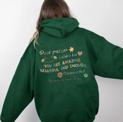 CozyScript Fleece Hoodie