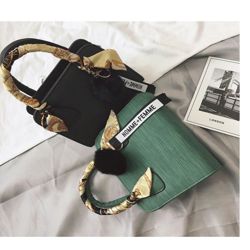 All-match silk scarf small package