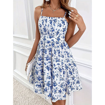 BloomMuse Smocked Mini Dress