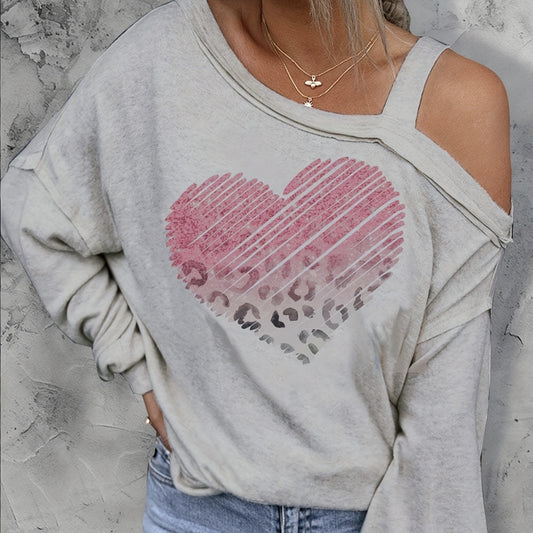 Sweetheart Drift Off-Shoulder Hoodie