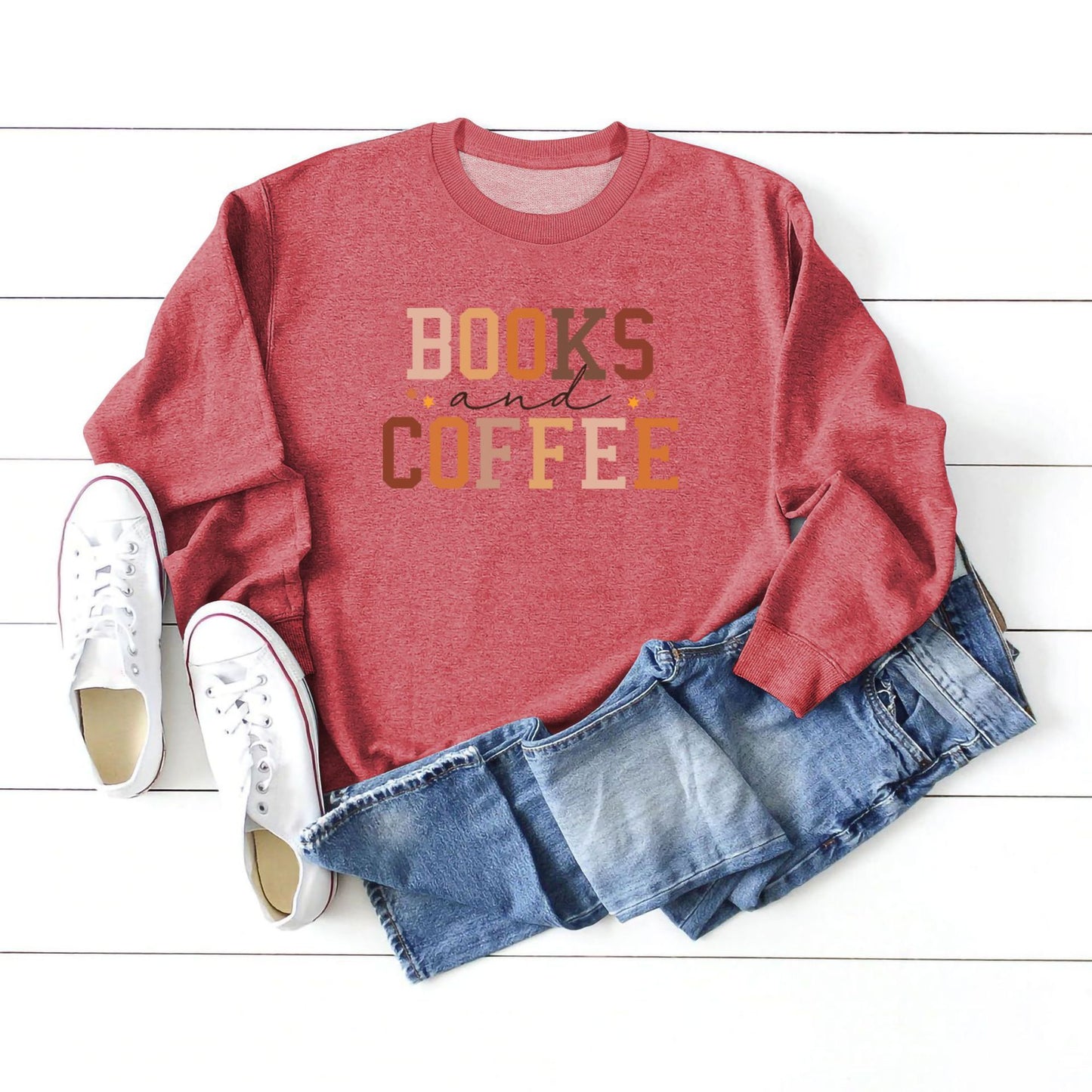PrintAura™ Round Neck Sweater