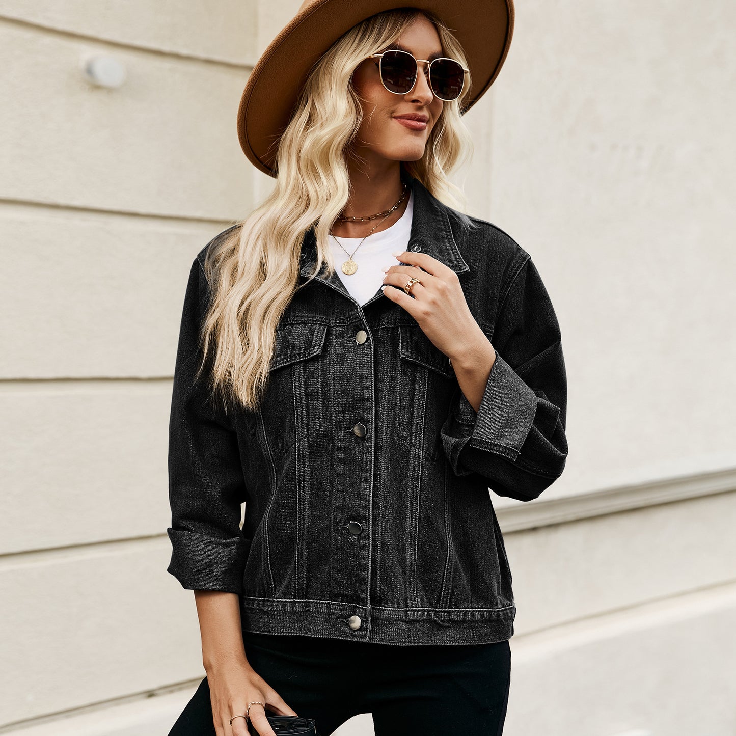 Urban Edge Slim Denim Jacket