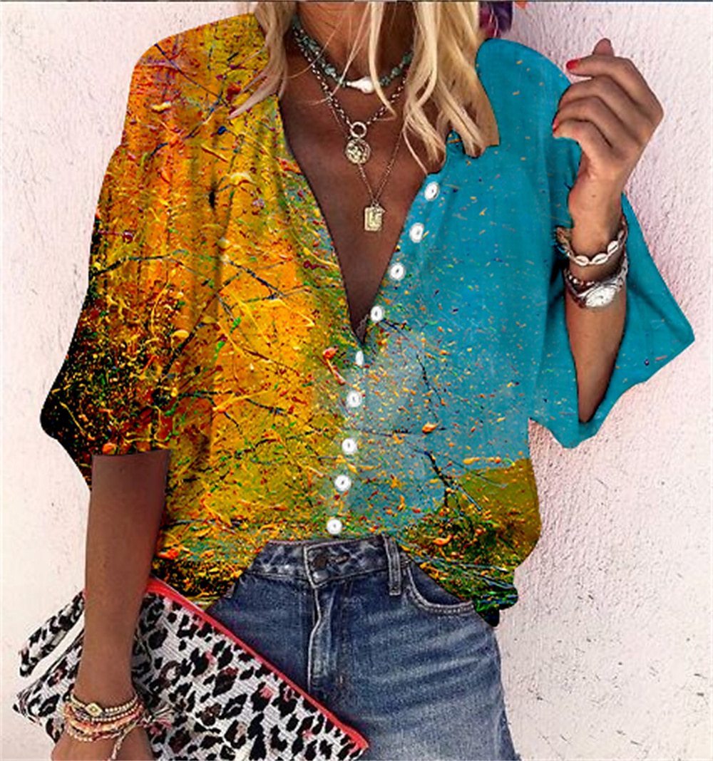 Solvéra Vintage Bloom Shirt
