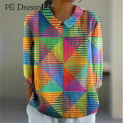 Floriscape Digital Bloom Top