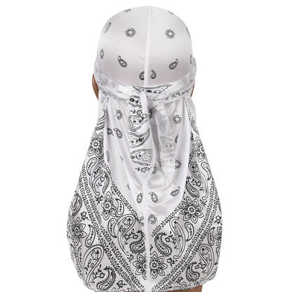 Amoeba simulation silk long tail pirate hat