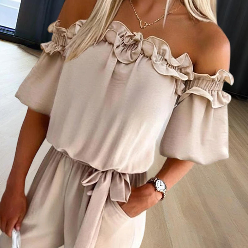 Aurévia Ruffle Jumpsuit