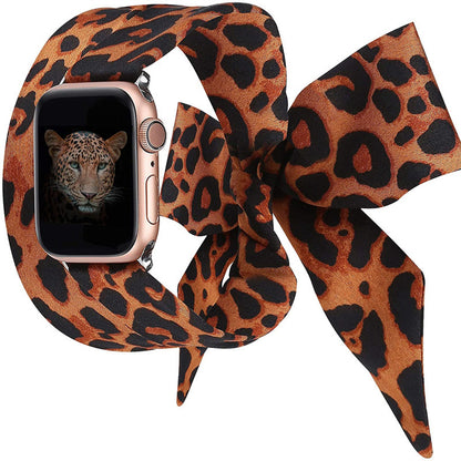 New Silk Scarf Ribbon Watch Replacement Band Spot