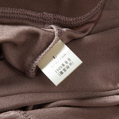 Silk Boxers Mid Waist Silk