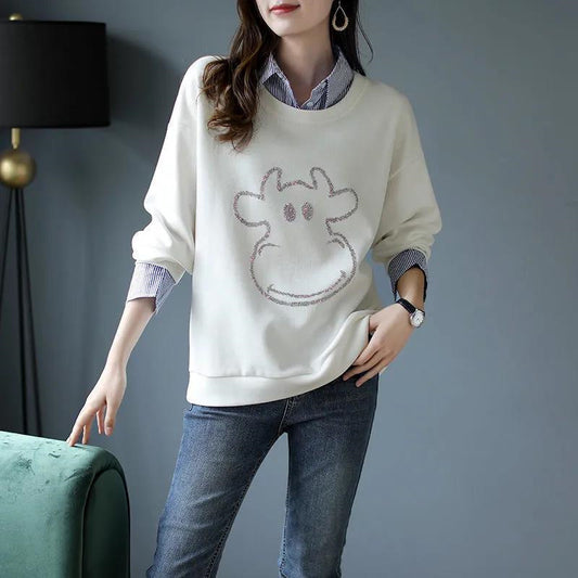 LayerLuxe Faux-Two Sweater