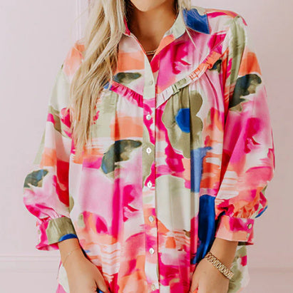 Roselure Muse Ruffle Blouse