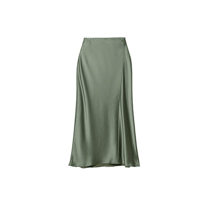 Limited Two-tone Silk Mermaid Skirt B31414 In Stock