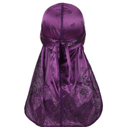 Amoeba simulation silk long tail pirate hat