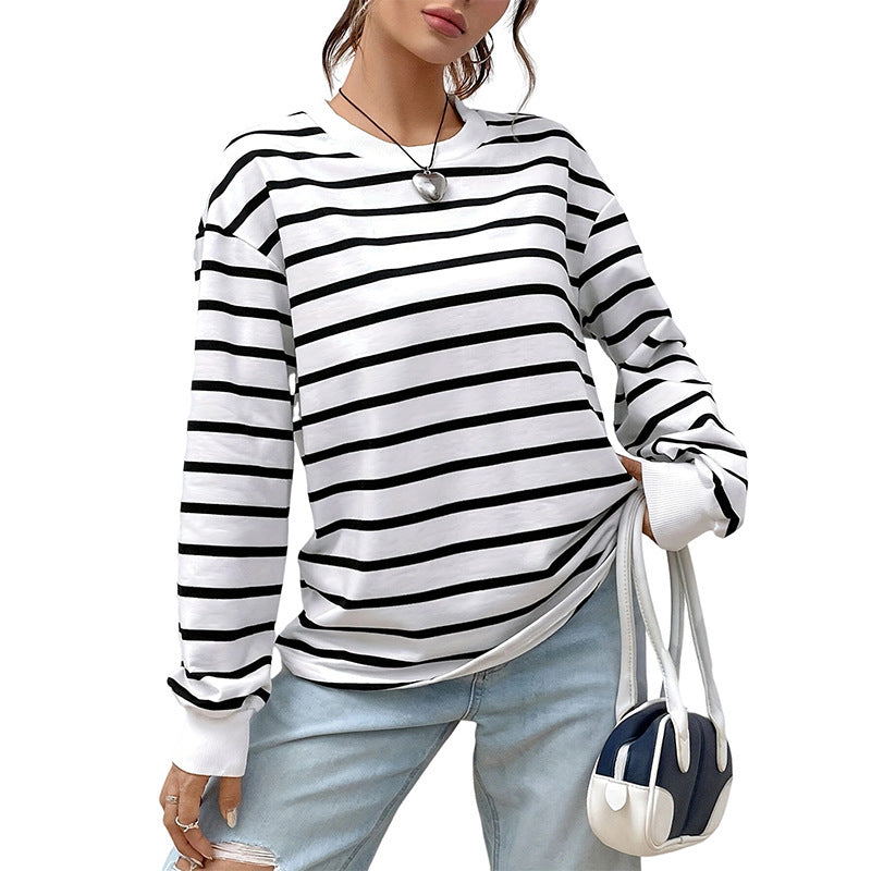 VintageEase Stripe Tee