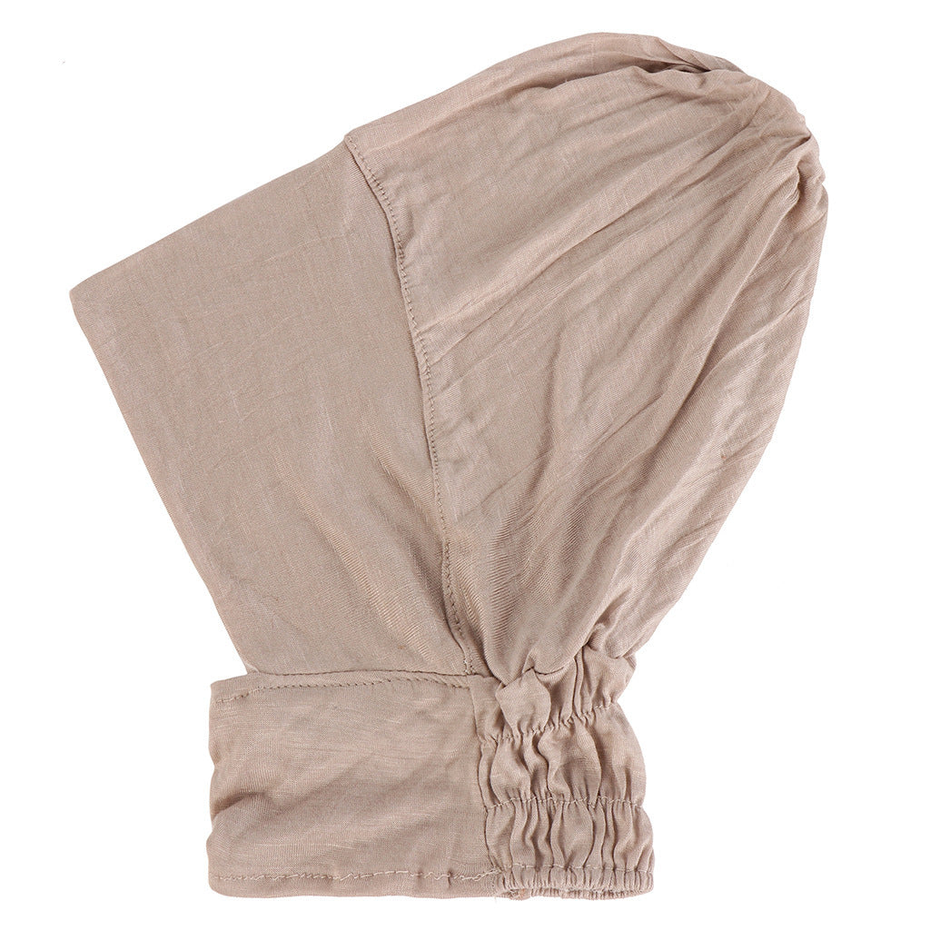 Solid Color Elastic Silk Cotton Four Season Pullover Hat