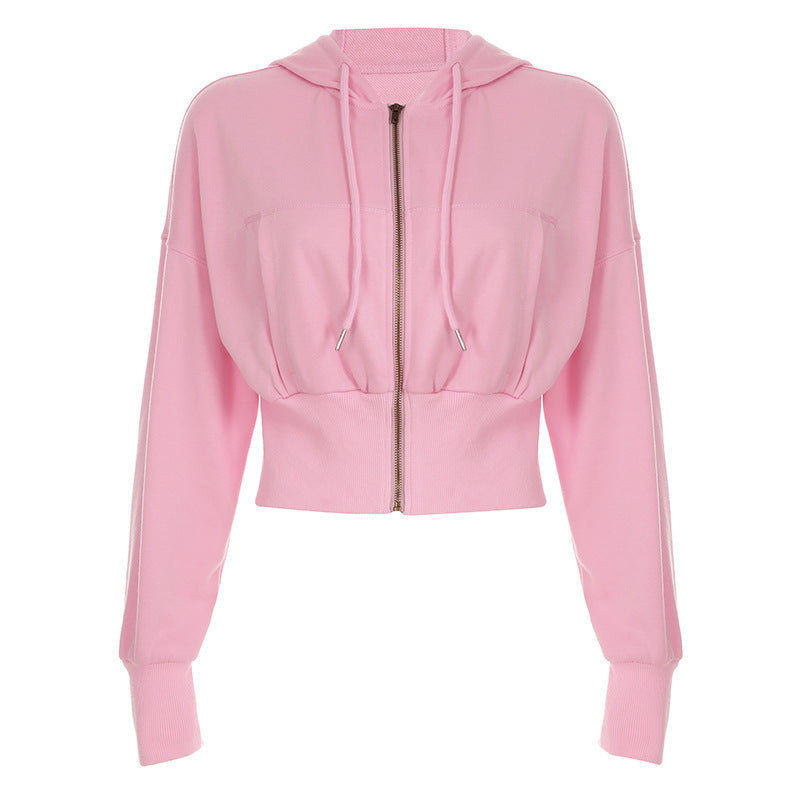 MetroChic Cropped Hoodie