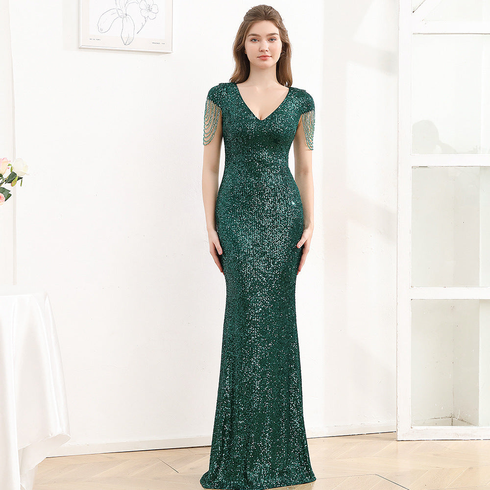 Lunavelle GlimmerSilk Gown