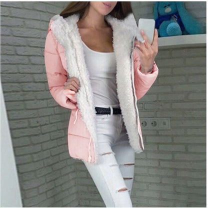 CozyCore Fleece-Lined Hooded Jacket