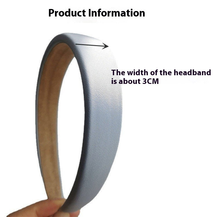 Women's Versatile Casual Silk Satin Headband