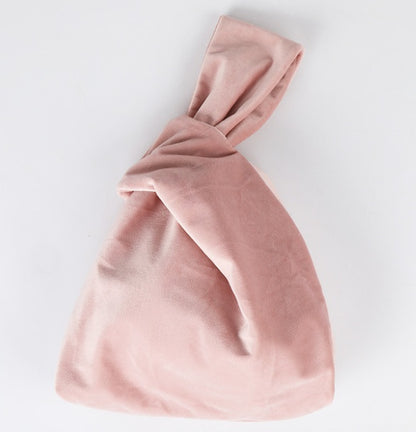 Silk Satin Knot Handbag