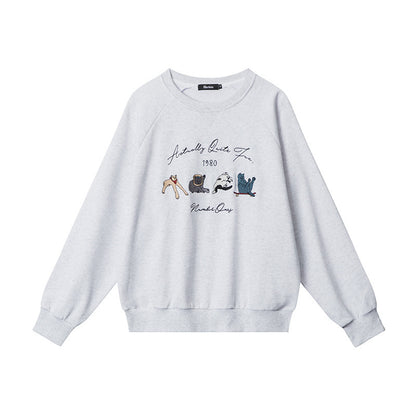 StitchEra™ Retro Embroidered Sweater