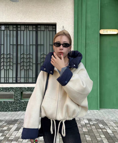 MetalMuse Cropped Coat
