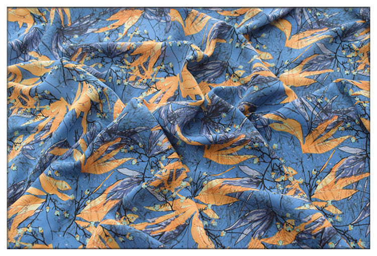 Four Sides Elastic Ice Silk Chiffon Fabric