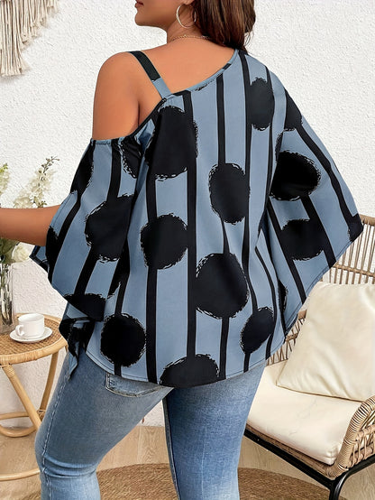 The LuxeCharm Chain Blouse