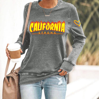 Simple Casual Round Neck Women's Top