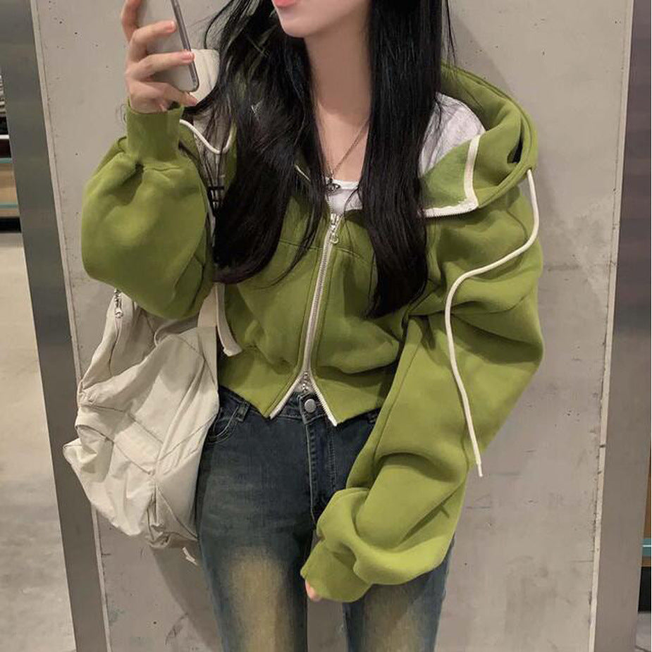 MetroEase Hooded Zip Jacket