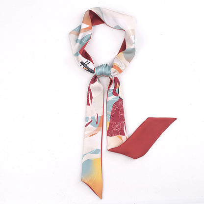 Retro Chinese style small silk scarves