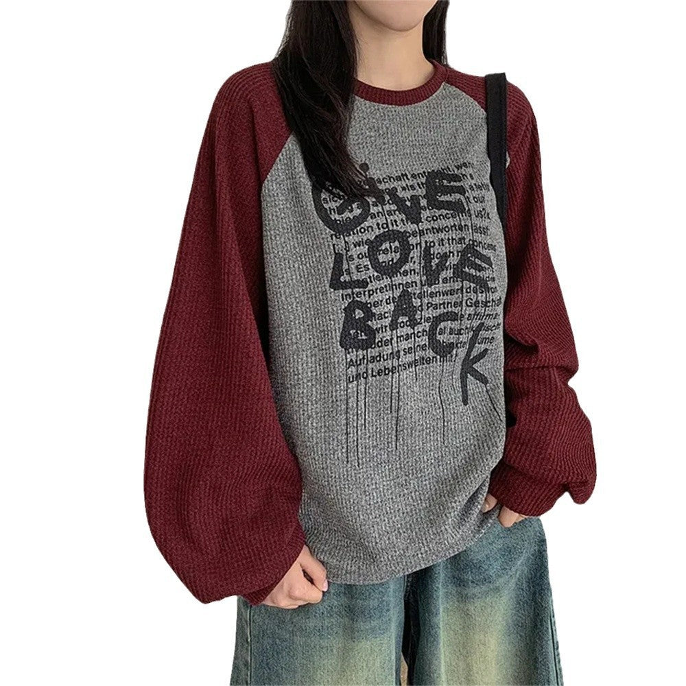PatchEase Contrasting Hoodie