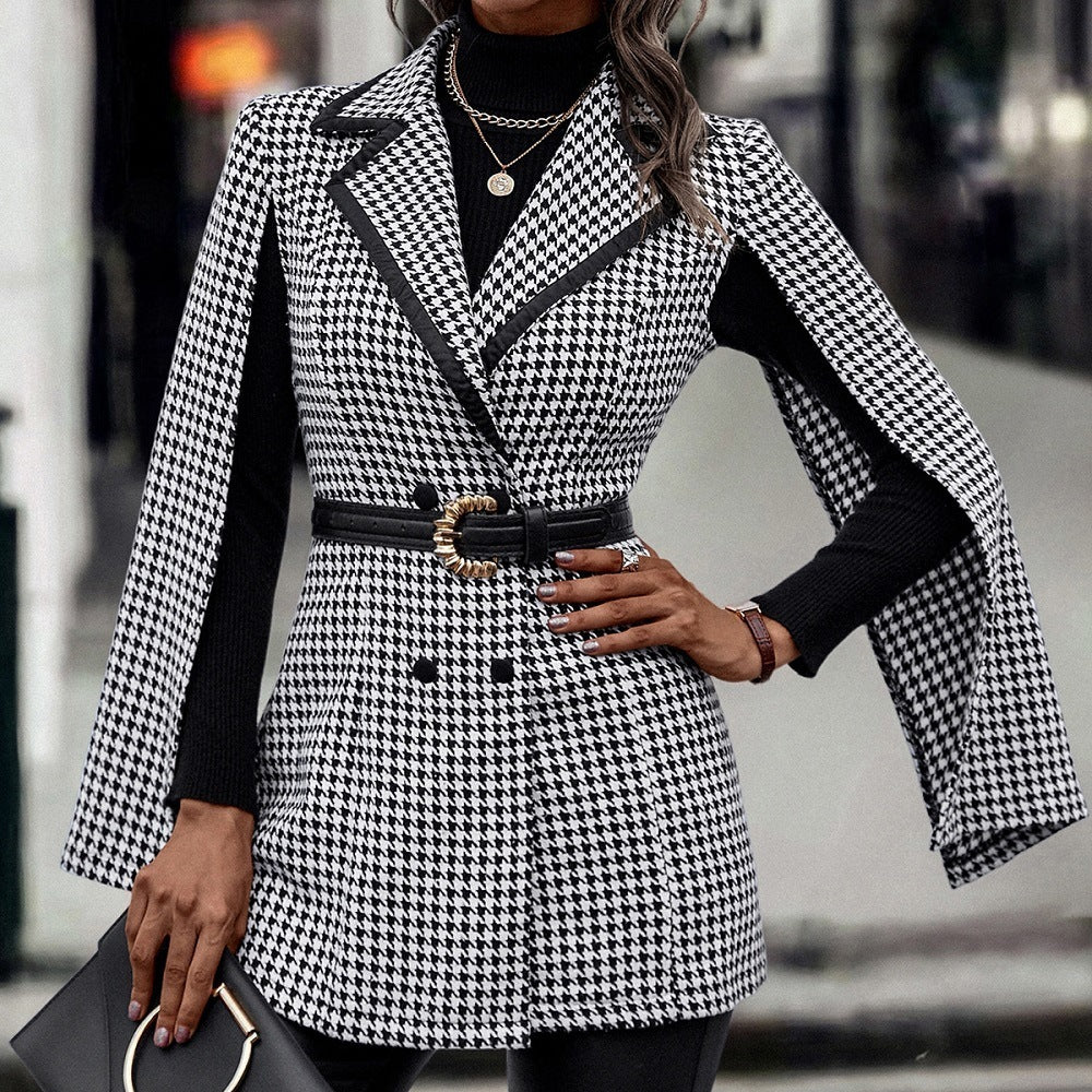 ElegaSplit Tailored Suit Jacket