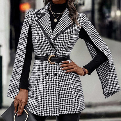 ElegaSplit Tailored Suit Jacket