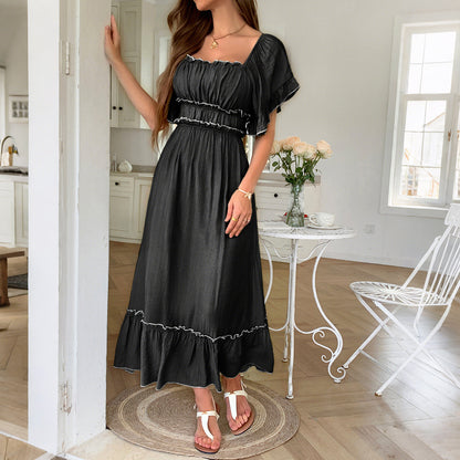 RuffleCoast Getaway Dress