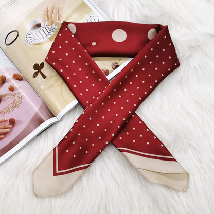 The New Scarf Professional Small Scarf Headband Silk