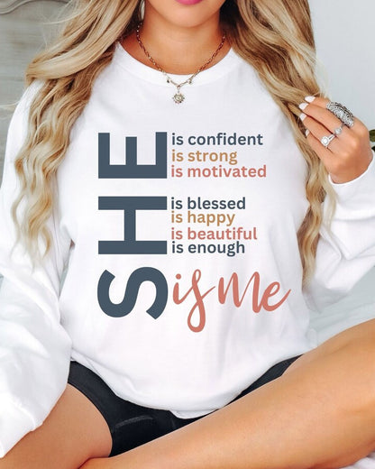 PrintEase Round-Neck Sweater