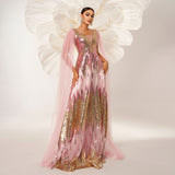 Luna Veil Grandeur Gown