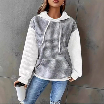 ColorWave™ Casual Patch Hoodie