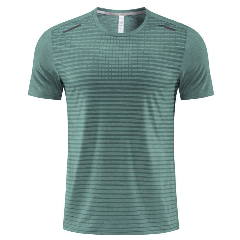 Men's Outdoor Ice Silk Quick Dry Short Sleeve Top