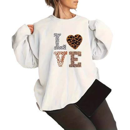 WildHeart Plus-Size Leopard Sweater