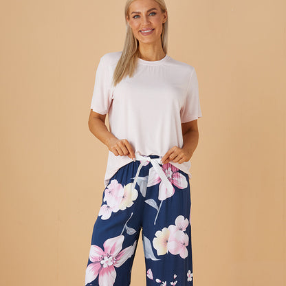 Homewear Pajamas Suit Women's Modal Cotton Silk