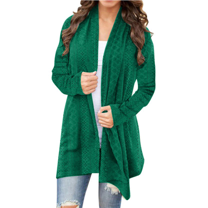 FlowEase Irregular Cardigan