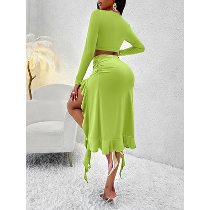 Soleira Nights Ruffle Skirt Set
