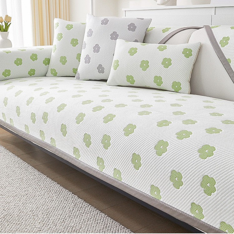 Ice Silk Sofa Towel Anti-scratching Sofa Cover