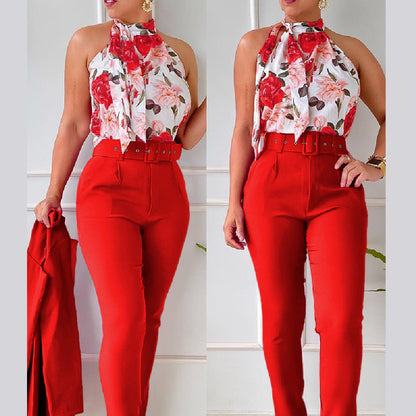 Blossom Reign Vest Ensemble