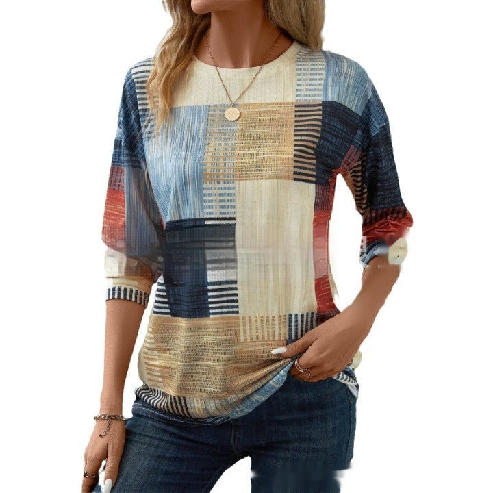 PrintAura Long Sleeve Top