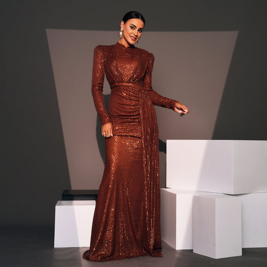 Opaline Ember Gown