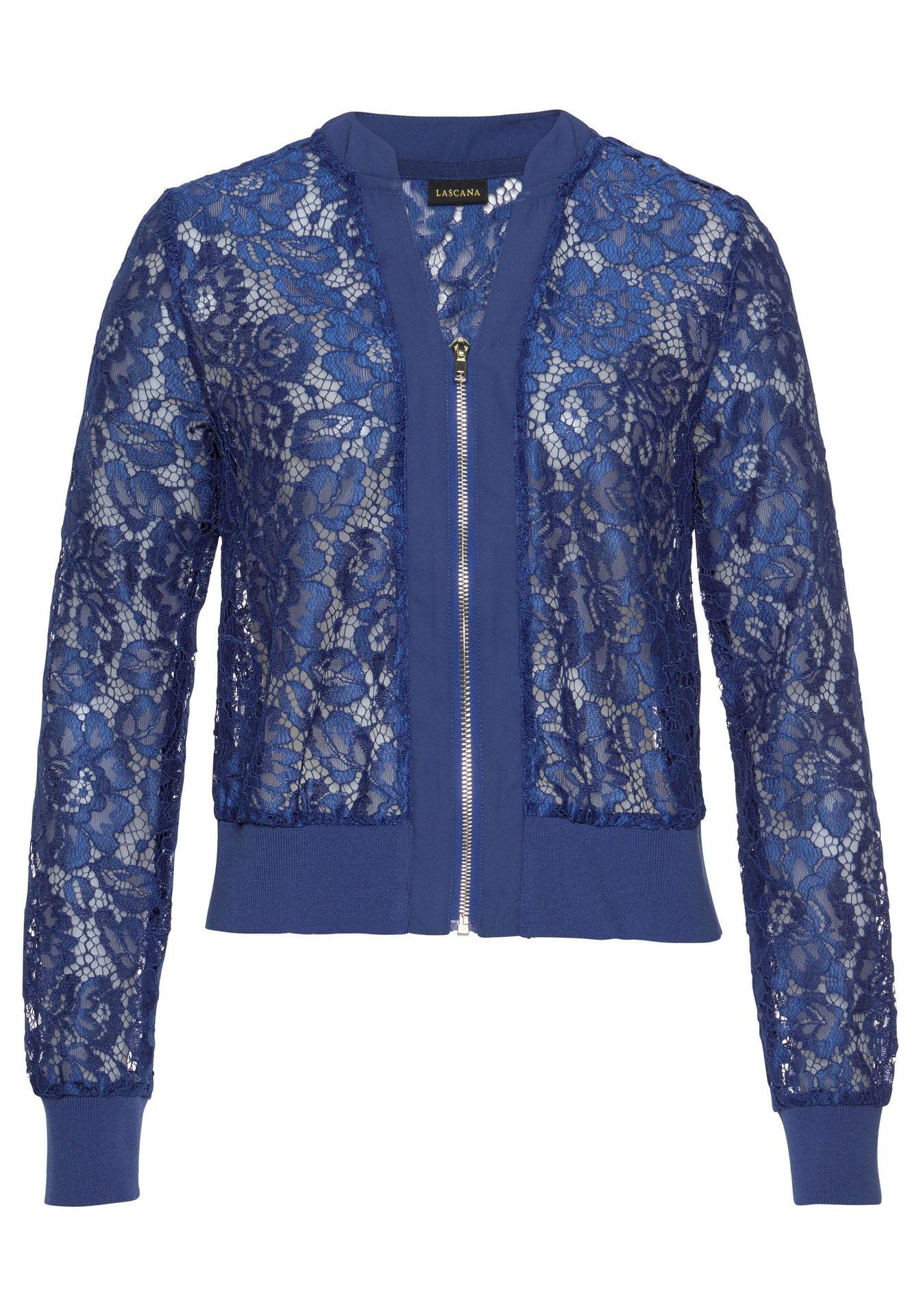 LaceAura Double-Layer Short Coat