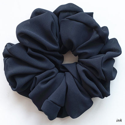 Big Head Bouquet Chiffon Large Intestine Ring Hair Ring
