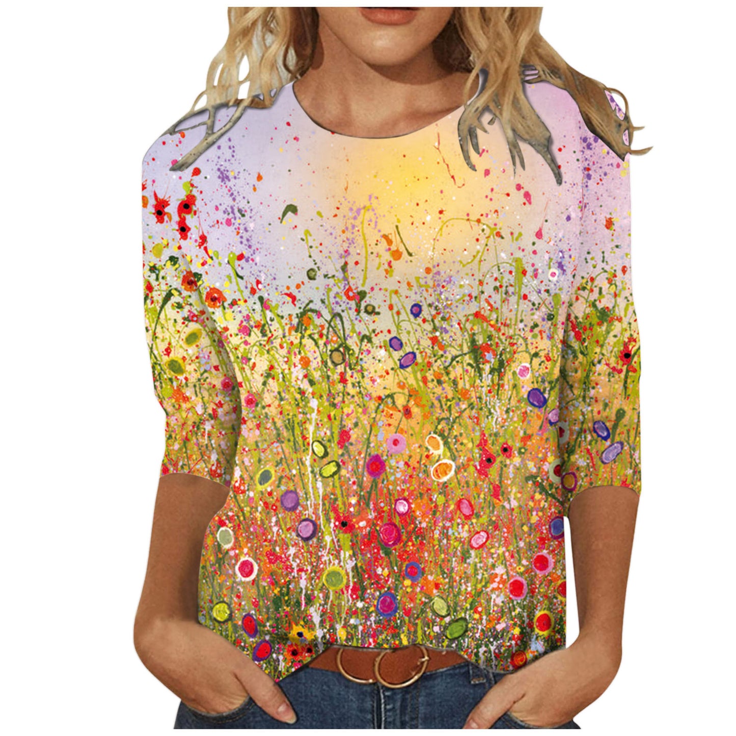 BreezyMuse Printed Tee